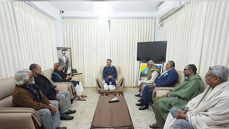 তারেক রহমানের সঙ্গে নাগরিক ঐক্যের নেতাদের সৌজন্য সাক্ষাৎ