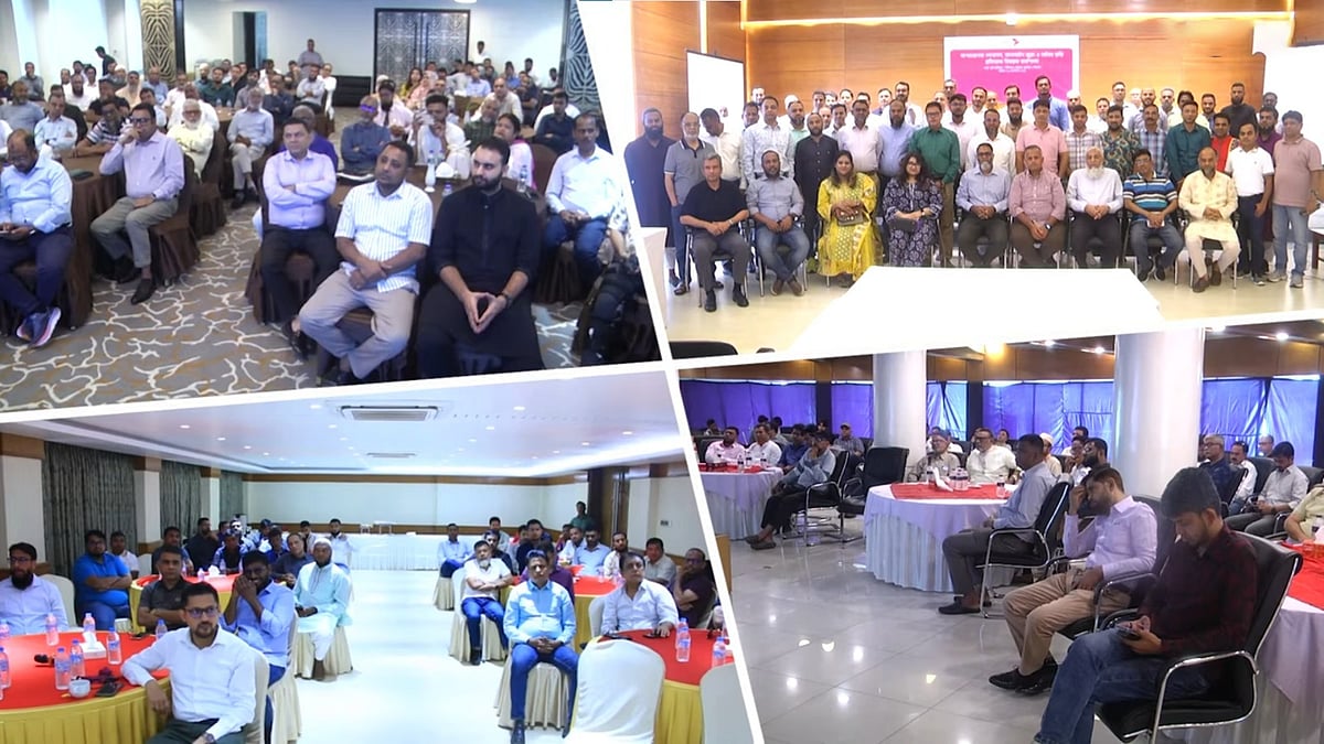 সারা দেশের ডিস্ট্রিবিউটরদের নিয়ে ঢাকা, খুলনা, বগুড়া ও কুমিল্লায় চারটি সচেতনতামূলক কর্মশালা আয়োজন করেছে বিকাশ