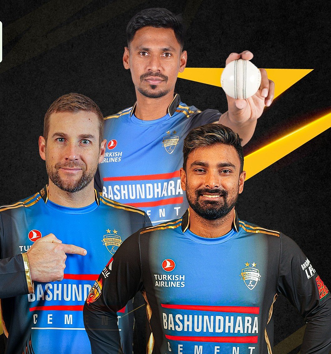 টানা ৩টি ম্যাচ হেরেছে রংপুর