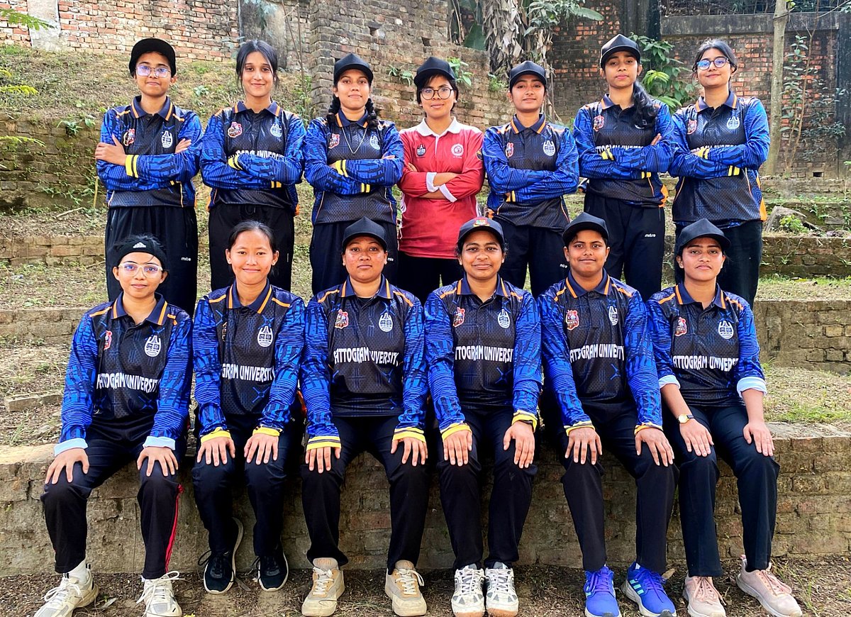 নবগঠিত চট্টগ্রাম বিশ্ববিদ্যালয়ের নারী ক্রিকেট দল