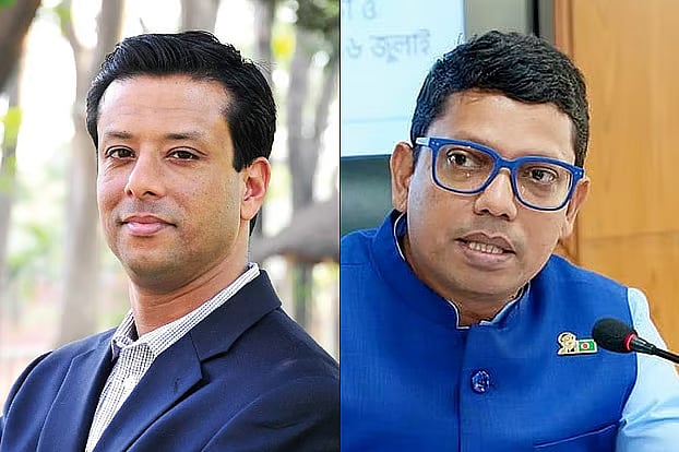 সজীব ওয়াজেদ জয় ও জুনাইদ আহ্‌মেদ পলক