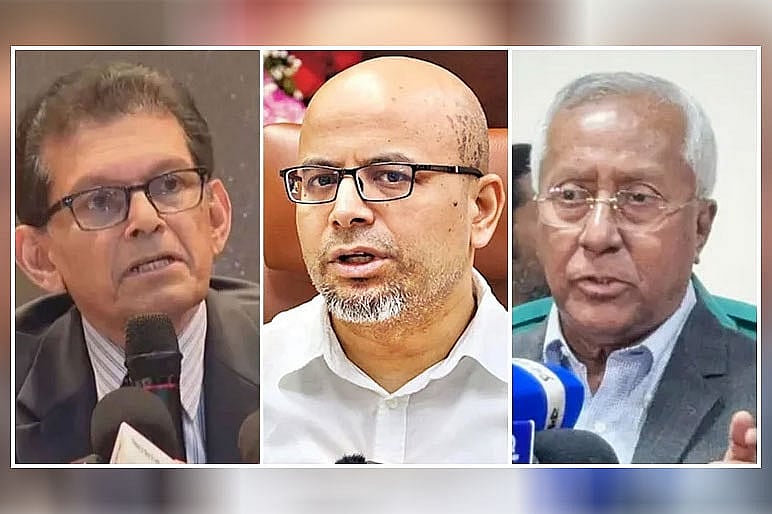 ড. খলিলুর রহমান, ফয়েজ আহমেদ তৈয়্যব ও সিনিয়র সচিব আখতার আহমেদ