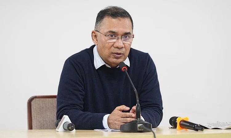 বিএনপির চেয়ারম্যান তারেক রহমান