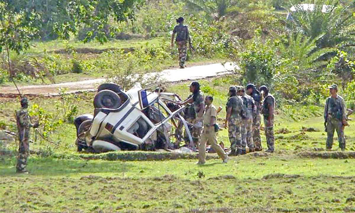 ভারতের বড় অভ্যন্তরীণ নিরাপত্তা সমস্যা হয়ে উঠেছিল মাওবাদী বিদ্রোহ