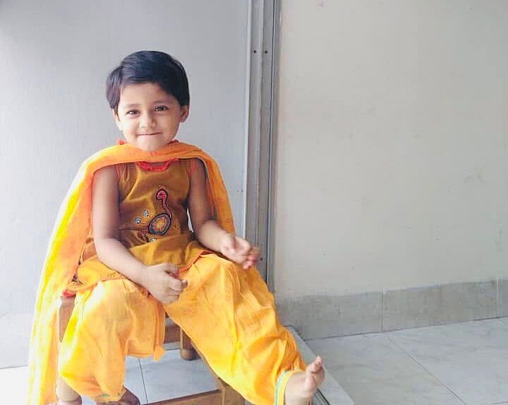 মাত্র সাত বছর তিন মাস বয়সে ক্যানসারের কাছে হার মানতে হয়েছে নূরেন ফাইজা ইকরাম মুগ্ধতাকে