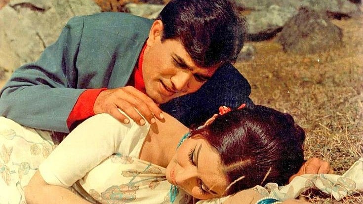 ‘আরাধনা’ সিনেমার দৃশ্য। আইএমডিবি