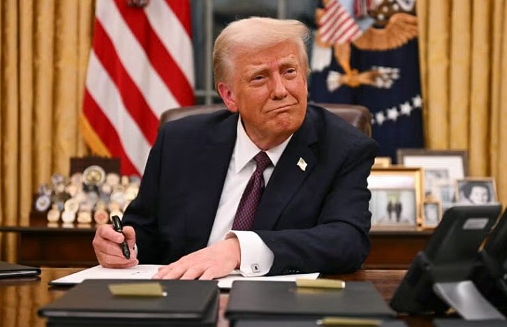 মার্কিন প্রেসিডেন্ট ডোনাল্ড ট্রাম্প