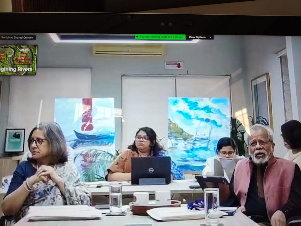 একশনএইডের আয়োজনে দুই দিনব্যাপী আন্তর্জাতিক পানি সম্মেলনের একটি সেশনে বক্তাদের একাংশ। ২১ জানুয়ারি, ২০২৬