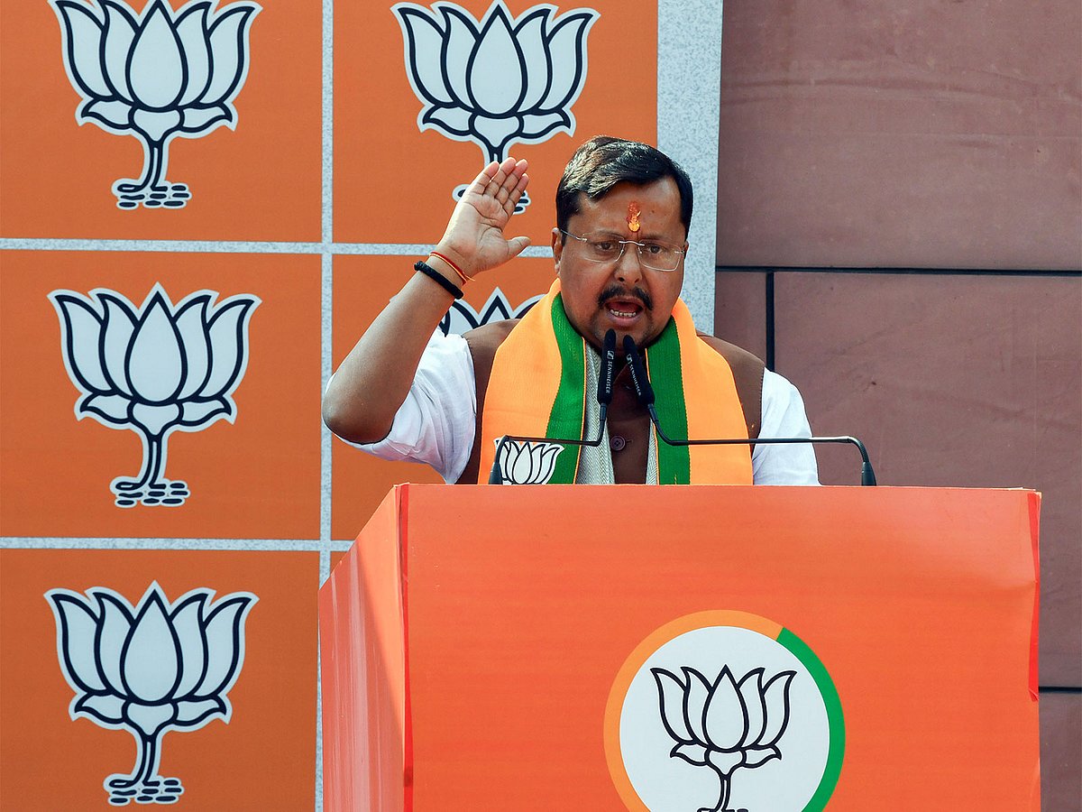 ভারতের ক্ষমতাসীন দল বিজেপির নতুন সভাপতি নীতিন নবীন