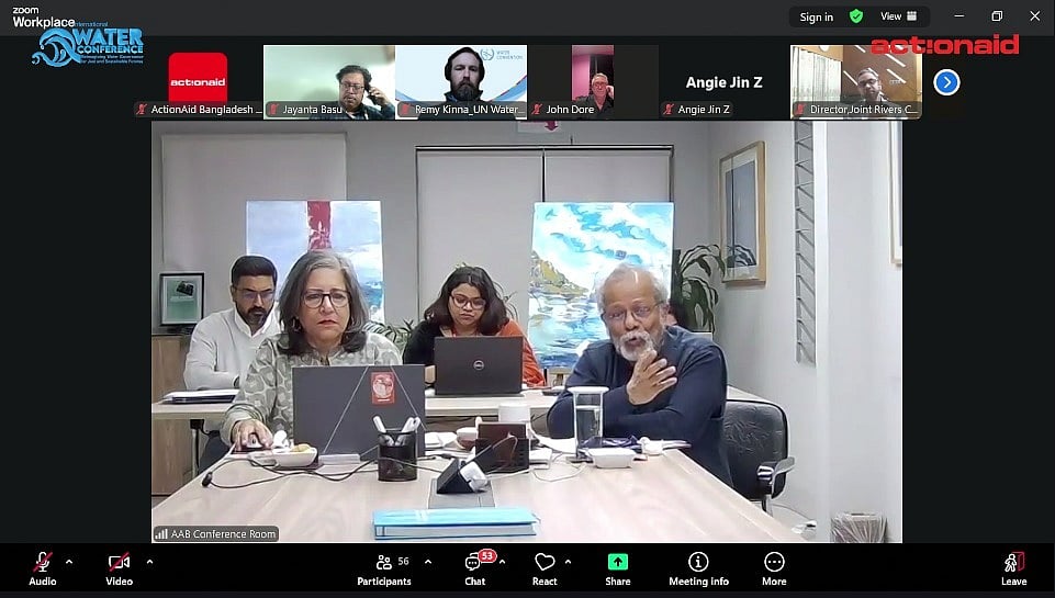 একশনএইড আয়োজিত ১১তম আন্তর্জাতিক পানি সম্মেলনে ভার্চ্যুয়ালি ও সশরীর বিশ্বের বিভিন্ন দেশের বিশেষজ্ঞরা যোগ দেন। ২৩ জানুয়ারি ২০২৬