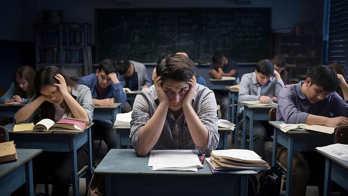 দক্ষিণ কোরিয়ার কলেজ বা বিশ্ববিদ্যালয়ের ভর্তি পরীক্ষা ‘সুনেউং’ পরীক্ষার্থীরা