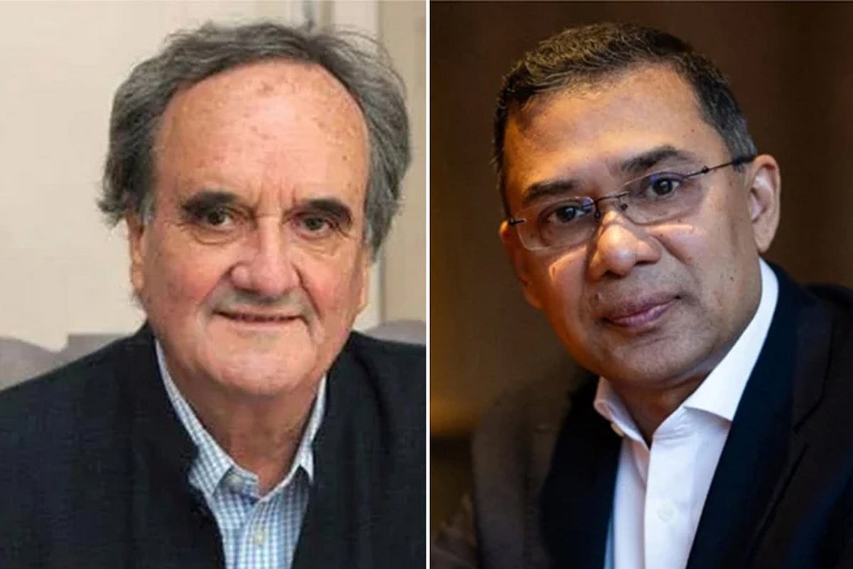 প্রখ্যাত সাংবাদিক বাংলাদেশের অকৃত্রিম বন্ধু মার্ক টালি ও বিএনপির চেয়ারম্যান তারেক রহমান