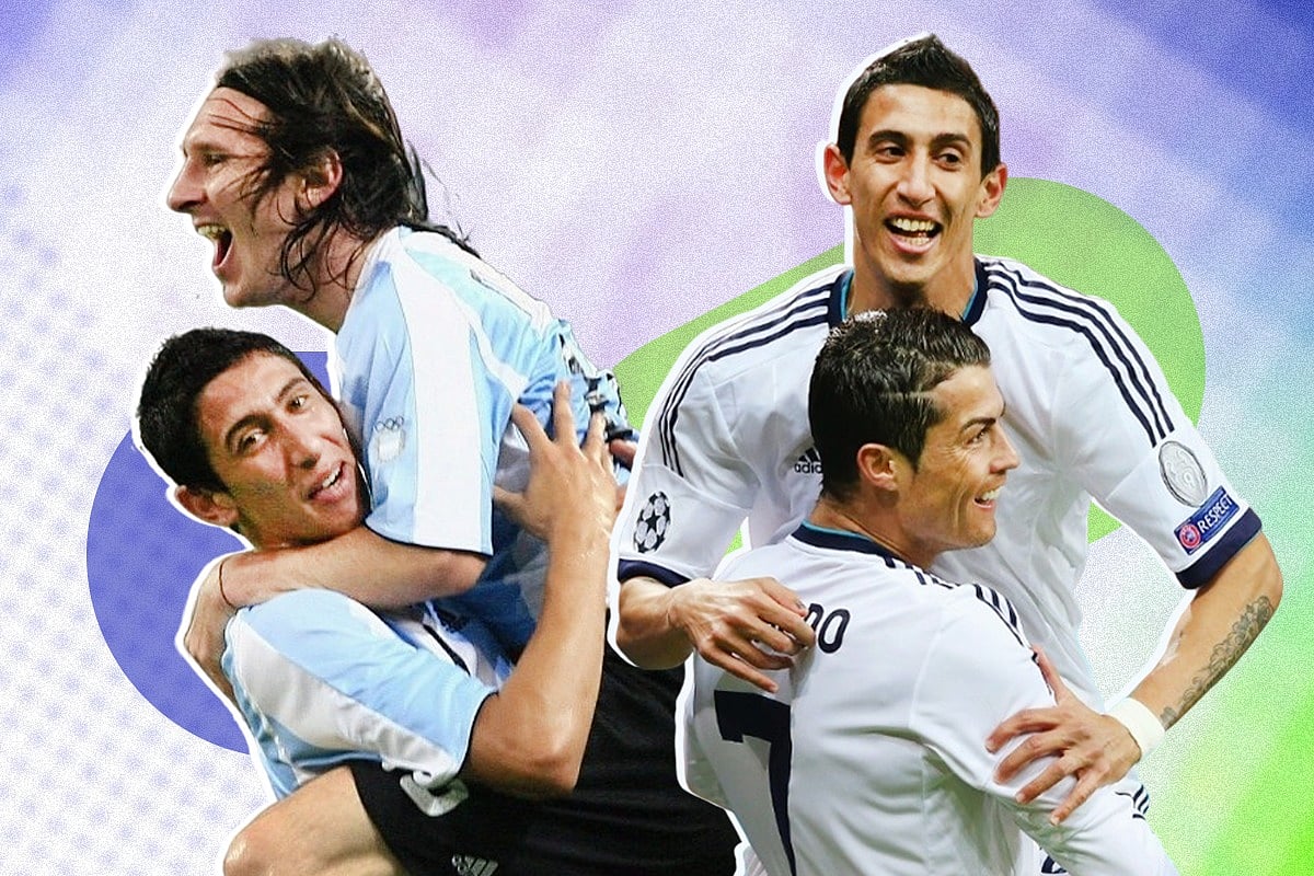 মেসি ও রোনালদো, দুজনের সতীর্থ হিসেবেই খেলেছেন আনহেল দি মারিয়া