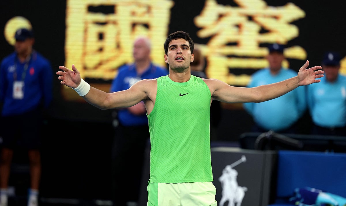 জয়ের পর কার্লোস আলকারাজ