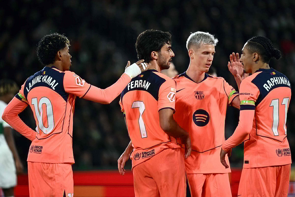 লা লিগায় ২২ রাউন্ড শেষে পয়েন্ট তালিকায় শীর্ষে বার্সেলোনা