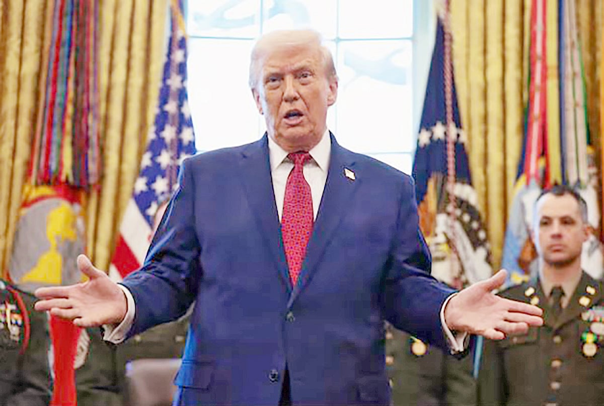 যুক্তরাষ্ট্রের প্রেসিডেন্ট ডোনাল্ড ট্রাম্প