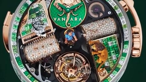 আম্বানিদের বান্তারা থিমে ঘড়ি তৈরি করেছে জ্যাকব অ্যান্ড কো.