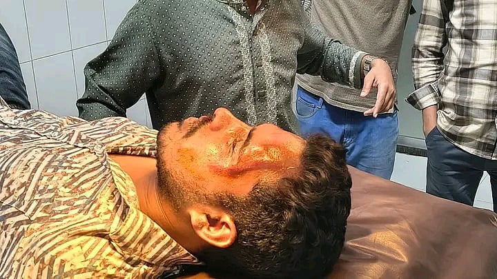 জগন্নাথ বিশ্ববিদ্যালয়ে আন্তবিভাগ ফুটবল টুর্নামেন্টে সংঘর্ষে আহতদের একজন