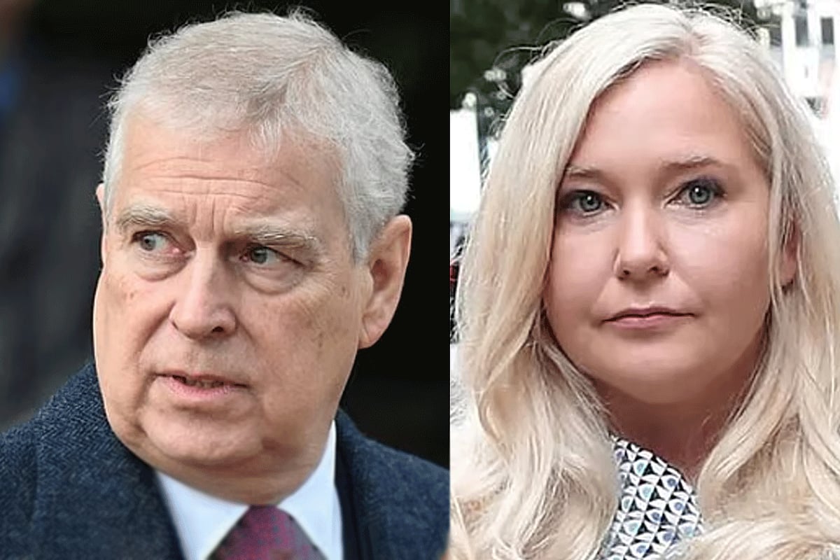 প্রিন্স অ্যান্ড্রু ও ভার্জিনিয়া জিউফ্রে