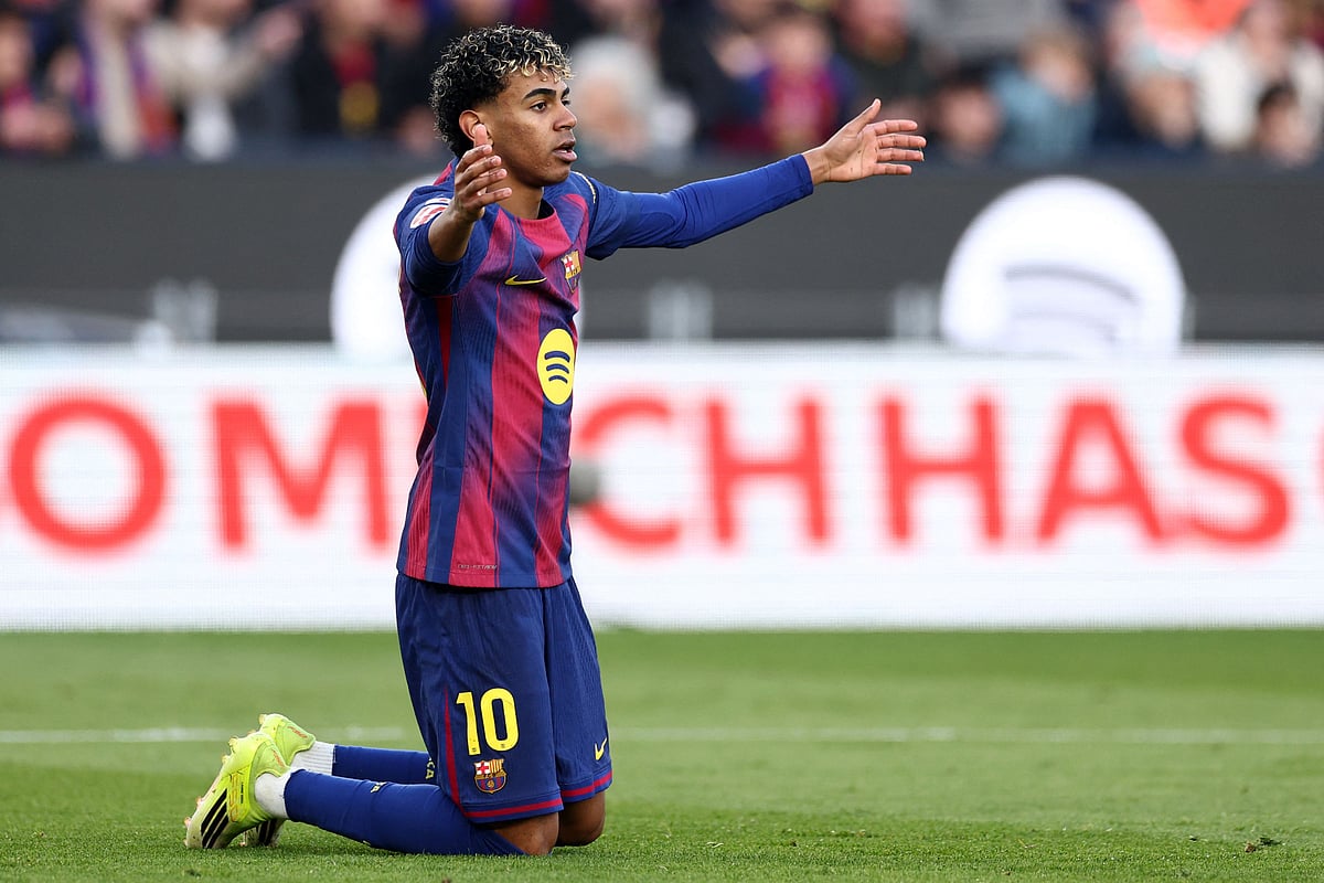 একটি গোল করার পাশাপাশি গোল মিসও করেছেন লামিনে ইয়ামাল