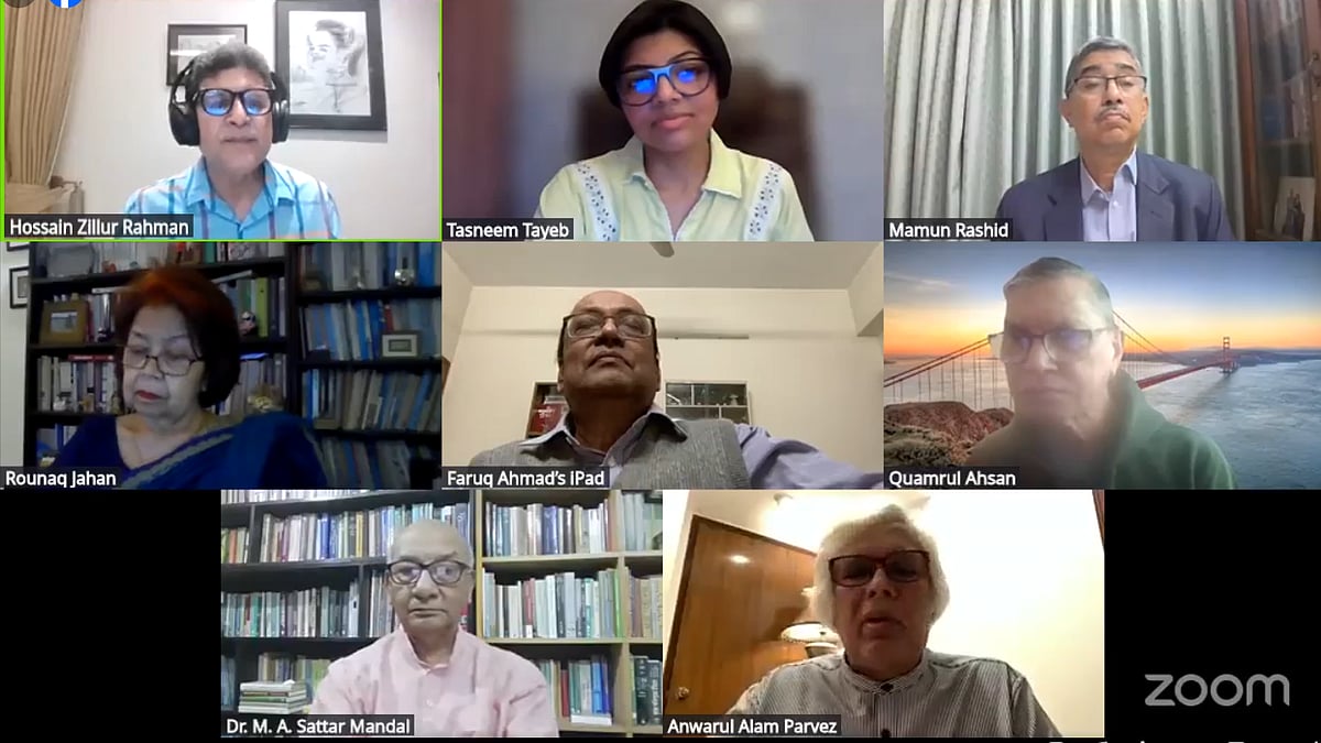 পিপিআরসির আয়োজনে শনিবার ‘ইন্টেরিম ব্যালান্সশিট’ শীর্ষক ভার্চ্যুয়াল সংলাপ অনুষ্ঠিত হয়