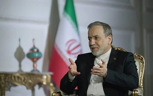 ইরানের পররাষ্ট্রমন্ত্রী আব্বাস আরাগচি