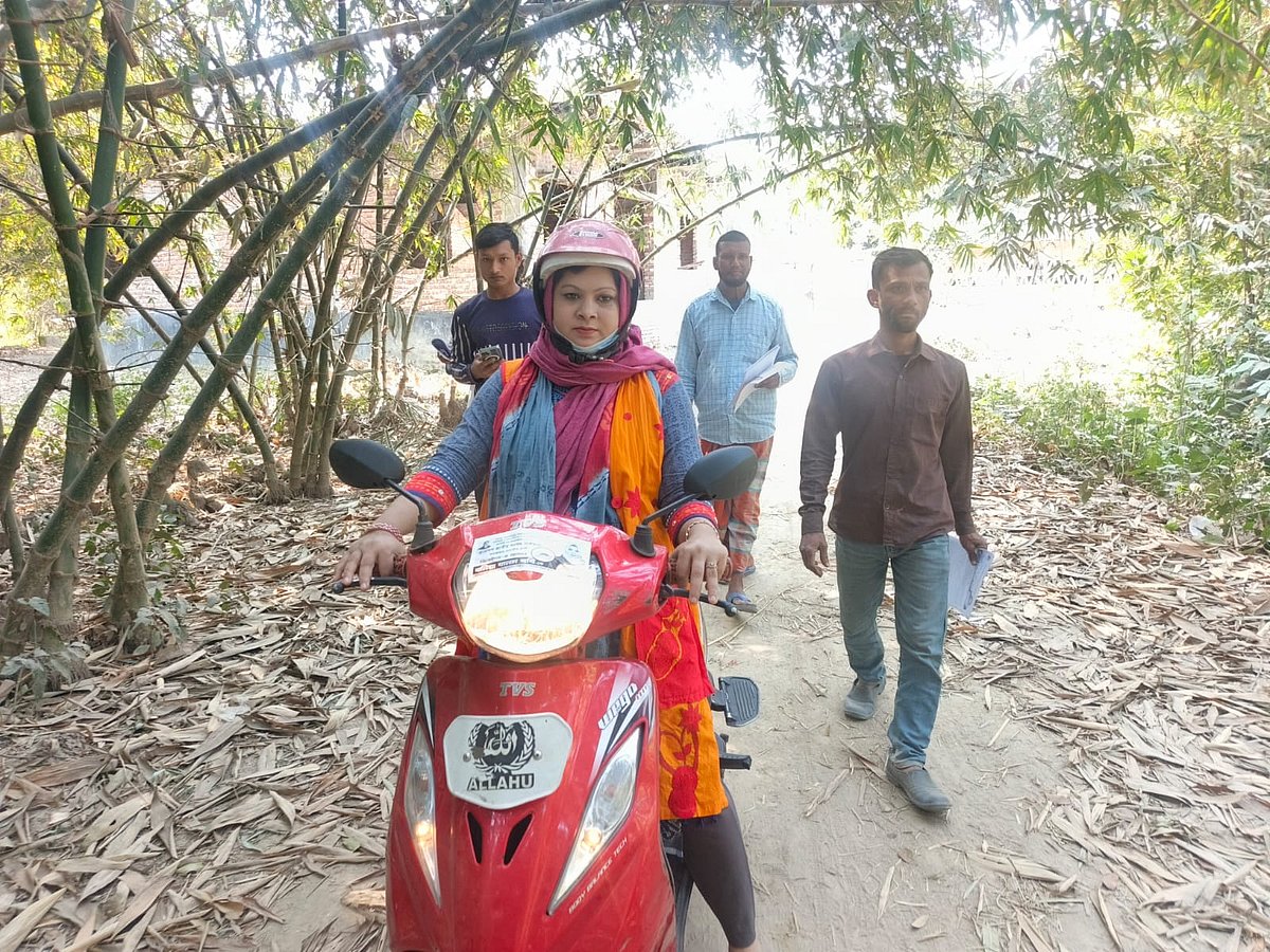 ঝিনাইদহ-৪ আসনে গণফোরামের প্রার্থী খনিয়া খানম