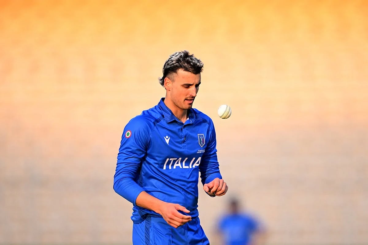 ইতালির ফাস্ট বোলার টমাস ড্রাকা। তাঁর মেন্টর ছিলেন ডেনিস লিলি