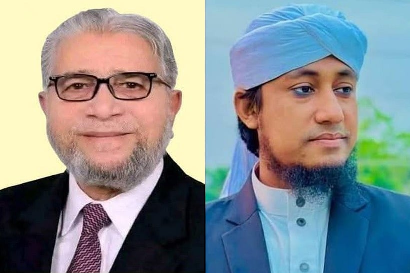 এস এম ফয়সল (বাঁয়ে) ও গিয়াস উদ্দিন ওরফে মাওলানা তাহেরী