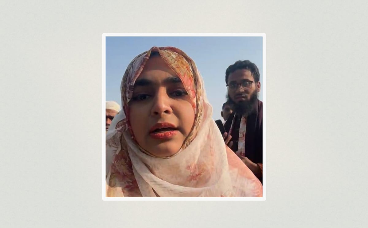 হামলার ঘটনার পর ফেসবুক লাইভে কথা বলছেন হান্নান মাসুদের স্ত্রী  শ্যামলী সুলতানা জেদনী