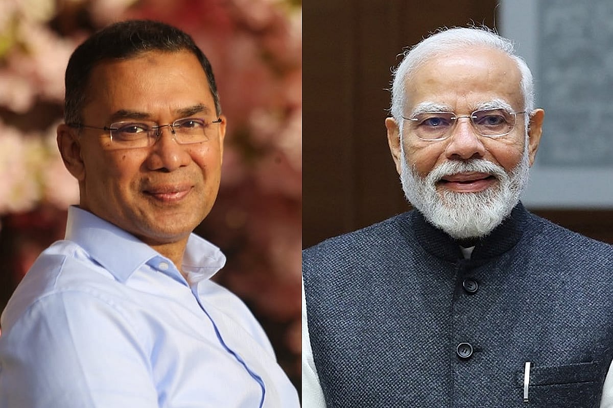 বিএনপির চেয়ারম্যান তারেক রহমান ও ভারতের প্রধানমন্ত্রী নরেন্দ্র মোদি