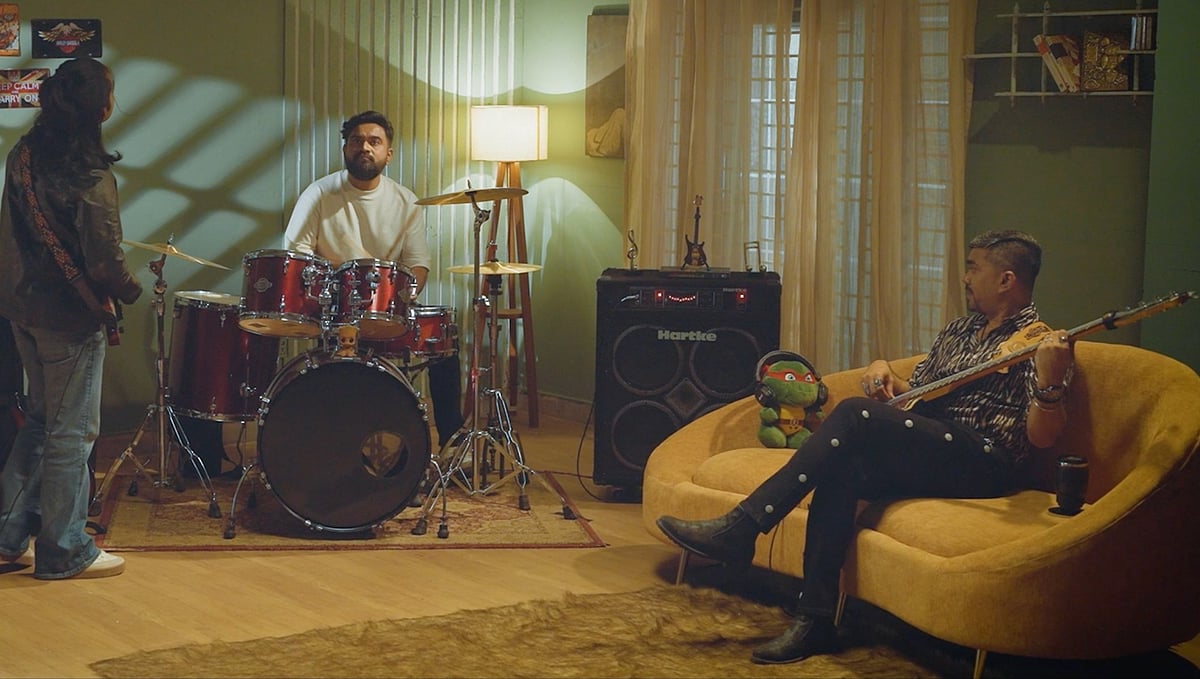 মিউজিক্যাল ফিল্ম ‘ভালোবাসি’র একটি দৃশ্য