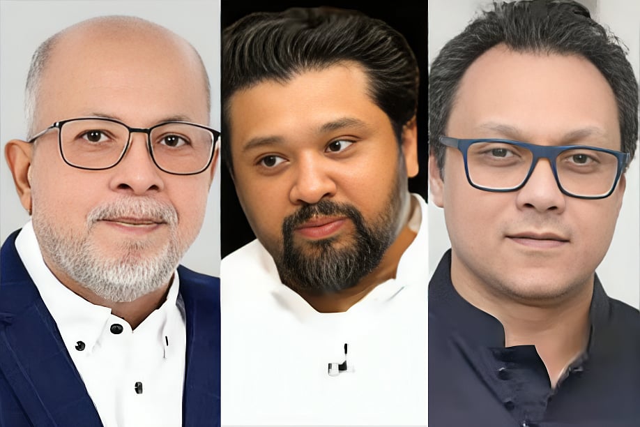 গিয়াস উদ্দিন কাদের চৌধুরী, হুম্মাম কাদের চৌধুরী ও সাঈদ আল নোমান