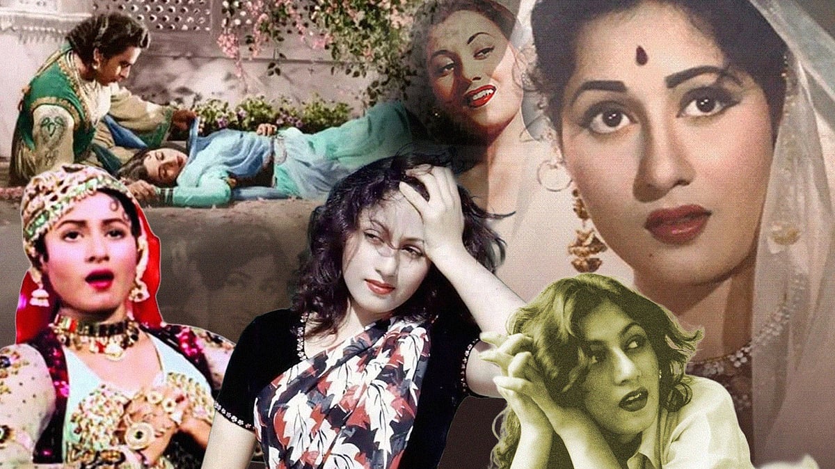 তাঁকে কেবল ‘বিউটি আইকন’ বললে কম বলা হয়। সাদাকালো থেকে রঙিন তিনি যেন চিরকালের ‘আনারকলি’। কোলাজ