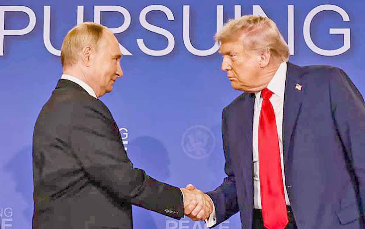 ডোনাল্ড ট্রাম্প ও ভ্লাদিমির পুতিন