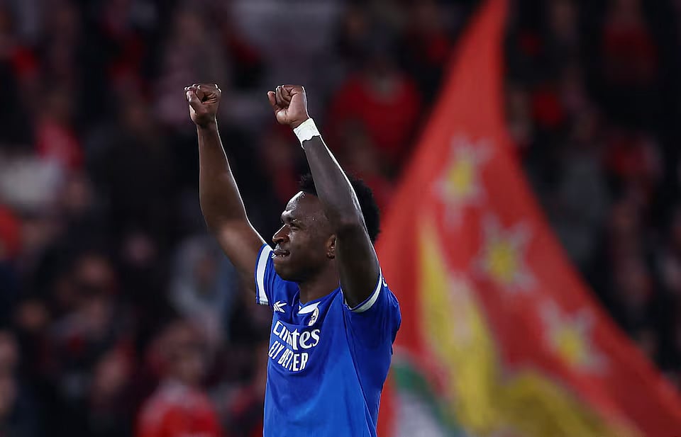 বেনফিকা-রিয়াল ম্যাচের একমাত্র গোলটি করেন ভিনিসিয়ুস