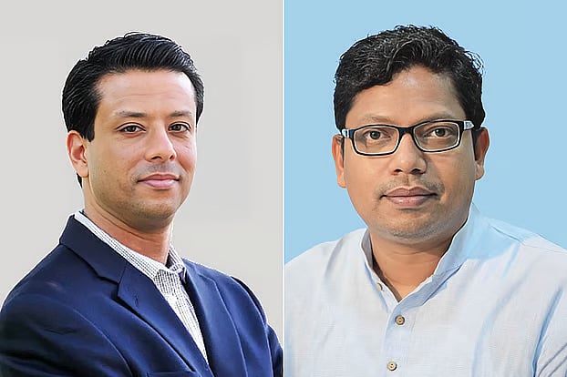 সজীব ওয়াজেদ জয় ও জুনাইদ আহ্‌মেদ পলক