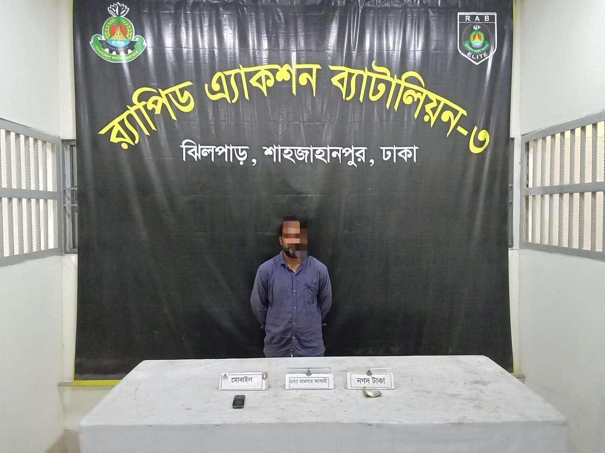 গ্রেফতার হওয়া খোরশেদ আলম