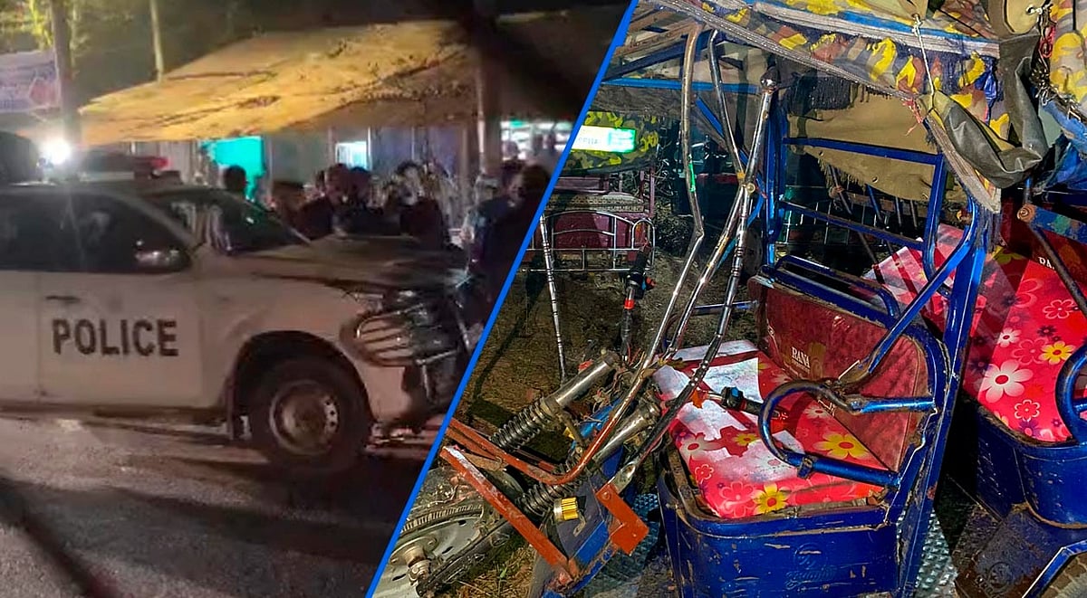 কক্সবাজার-টেকনাফ আঞ্চলিক মহাসড়কের উখিয়ার কুতুপালং এলাকায় তুরস্ক প্রতিনিধিদলের গাড়িরবহরে থাকা পুলিশের গাড়ির সঙ্গে ইজিবাইকের সংঘর্ষ হয়। আজ সন্ধ্যা সাড়ে সাতটায়