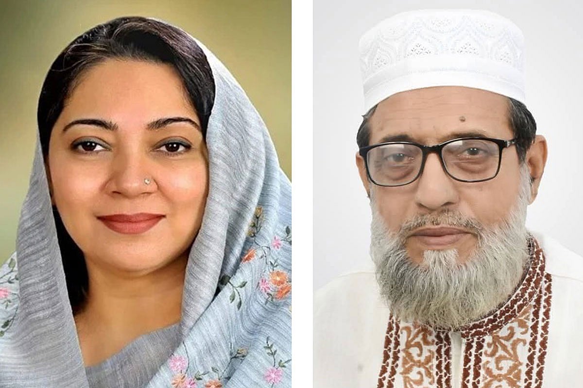 নায়াব ইউসুফ (বাঁয়ে) ও আবদুত তাওয়াব