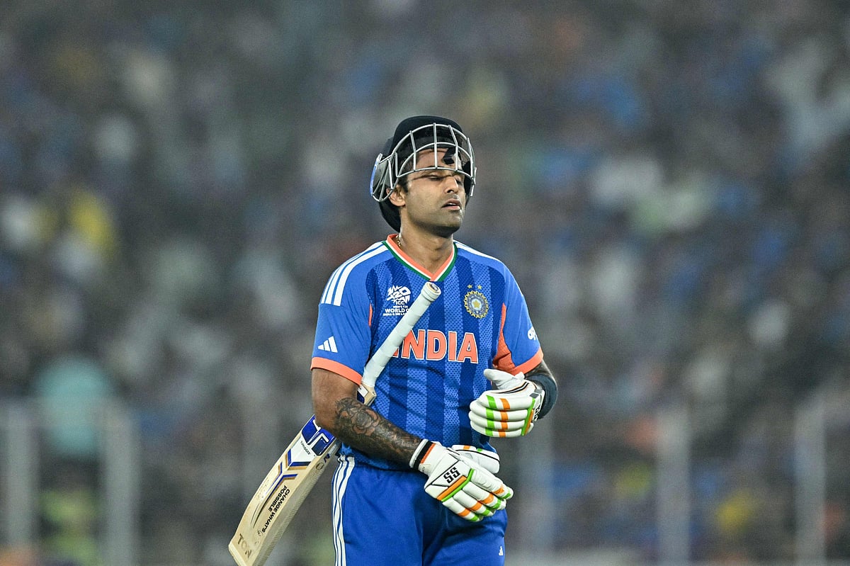 হতাশা নিয়ে মাঠ ছাড়লেন ভারত অধিনায়ক সূর্যকুমার যাদব