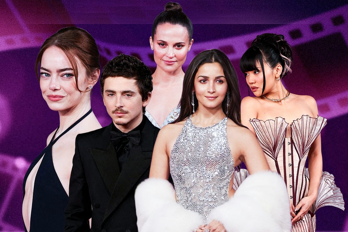 বাফটার লালগালিচায় তারার মেলা। কোলাজ