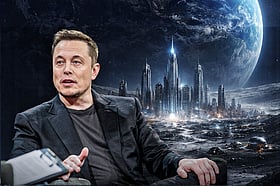 চাঁদের বুকে শহর গড়তে চান ধনকুবের ইলন মাস্ক