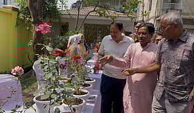 কুমিল্লায় ব্যতিক্রমী গোলাপ প্রদর্শনী, বাহারি রঙের গোলাপে মুগ্ধ দর্শক