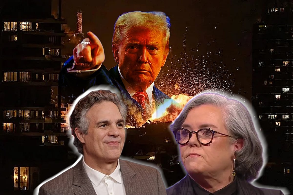 ইরানে হামলা, ট্রাম্পের সমালোচনায় হলিউড তারকারা। কোলাজ