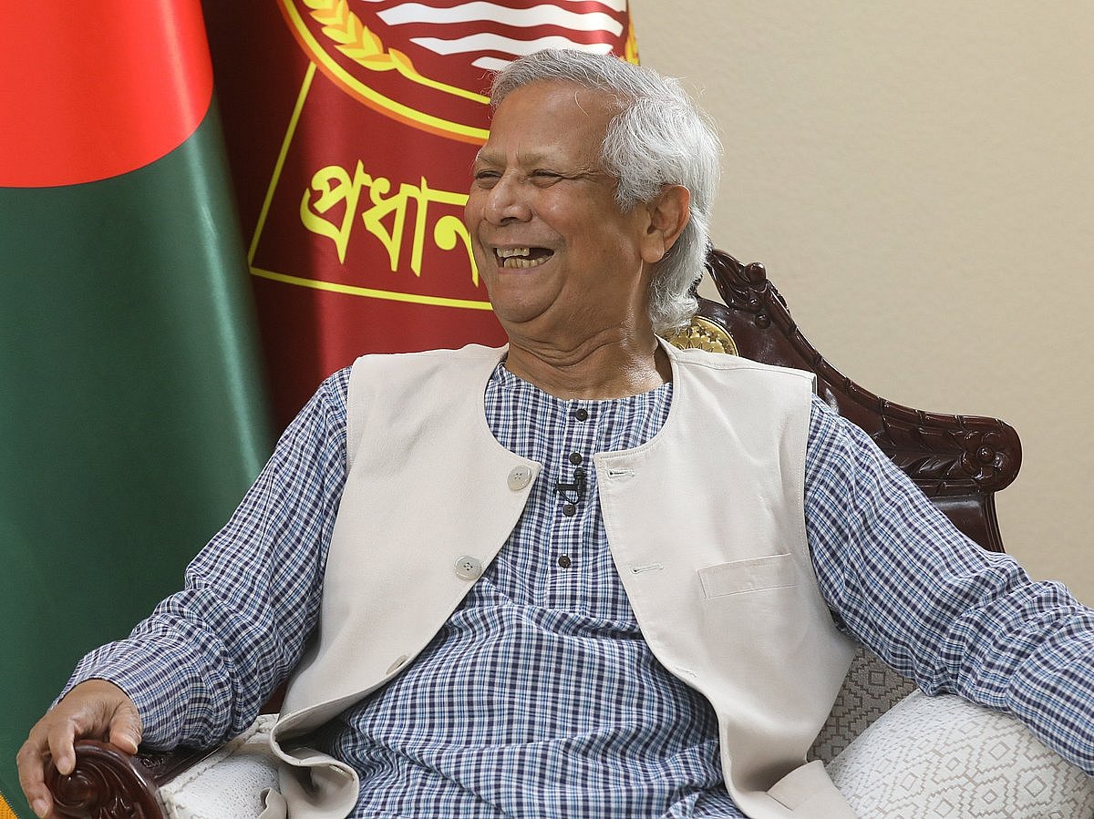 অন্তর্বর্তী সরকারের সাবেক প্রধান উপদেষ্টা অধ্যাপক মুহাম্মদ ইউনূস।