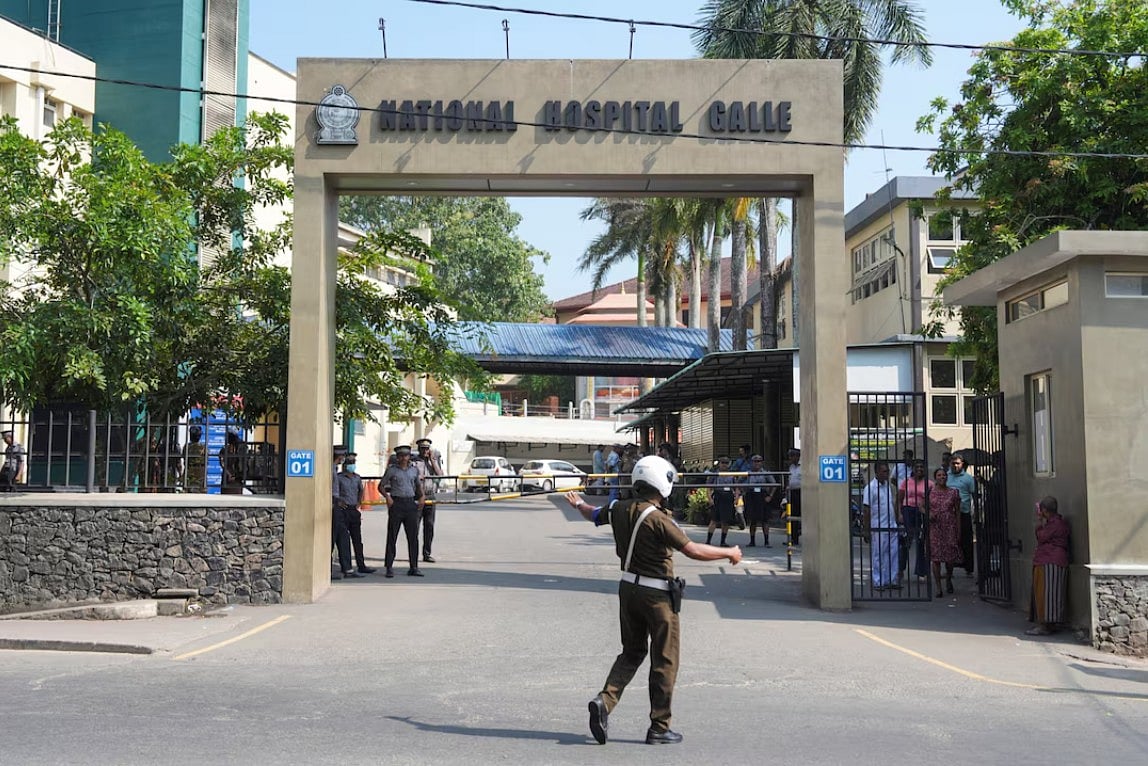 আহতদের এই হাসপাতালে চিকিৎসা দেওয়া হচ্ছে। ৪ মার্চ, ২০২৬