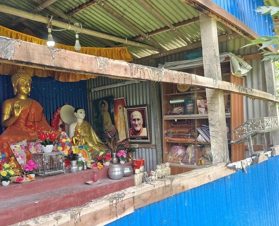 রাউজানের উরকিরচর ইউনিয়নের আবুরখীল তালুকদারপাড়া সংঘরাজ বিহার