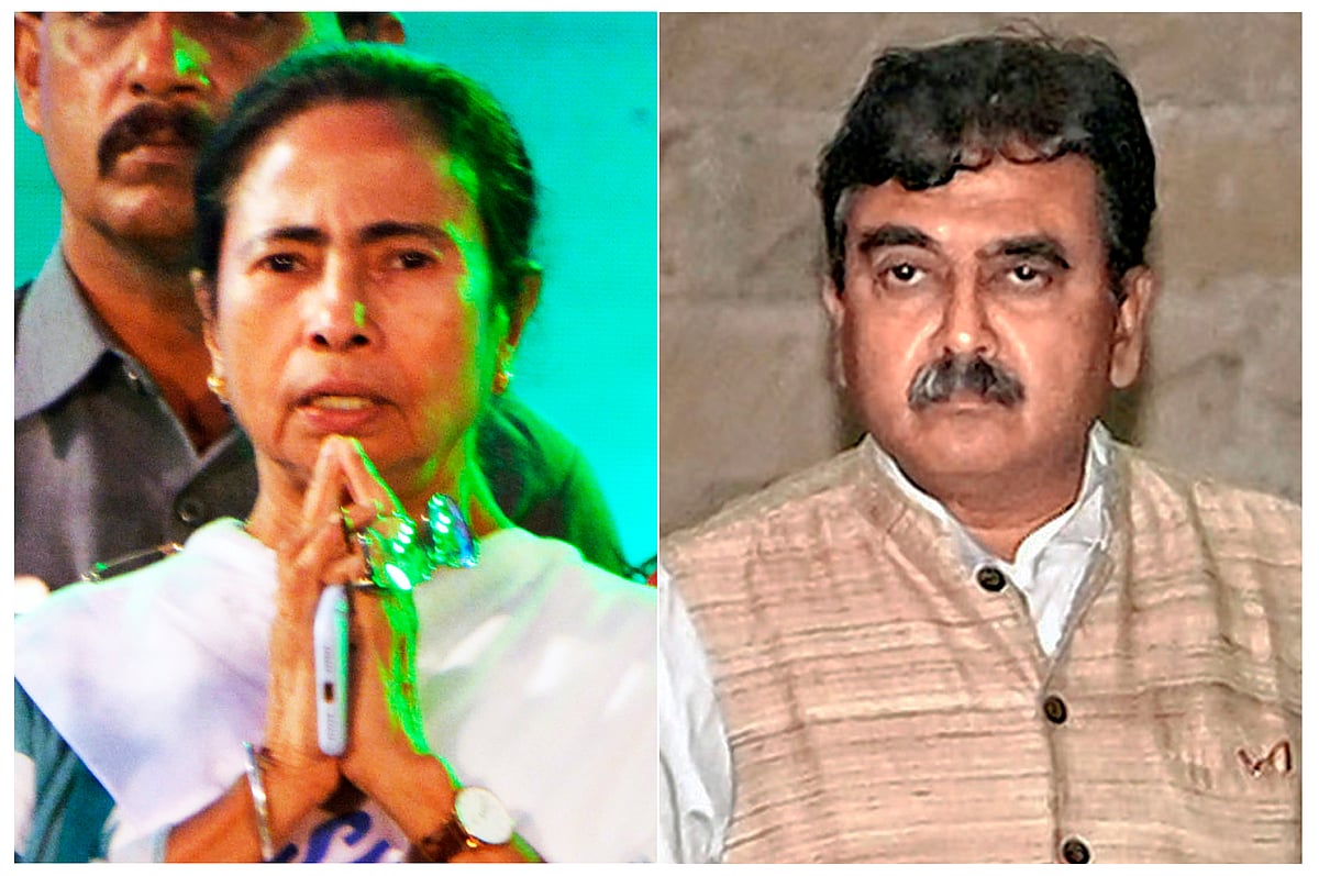 পশ্চিমবঙ্গের মুখ্যমন্ত্রী মমতা বন্দ্যোপাধ্যায় এবং সংসদ সদস্য অভিজিৎ গঙ্গোপাধ্যায়।