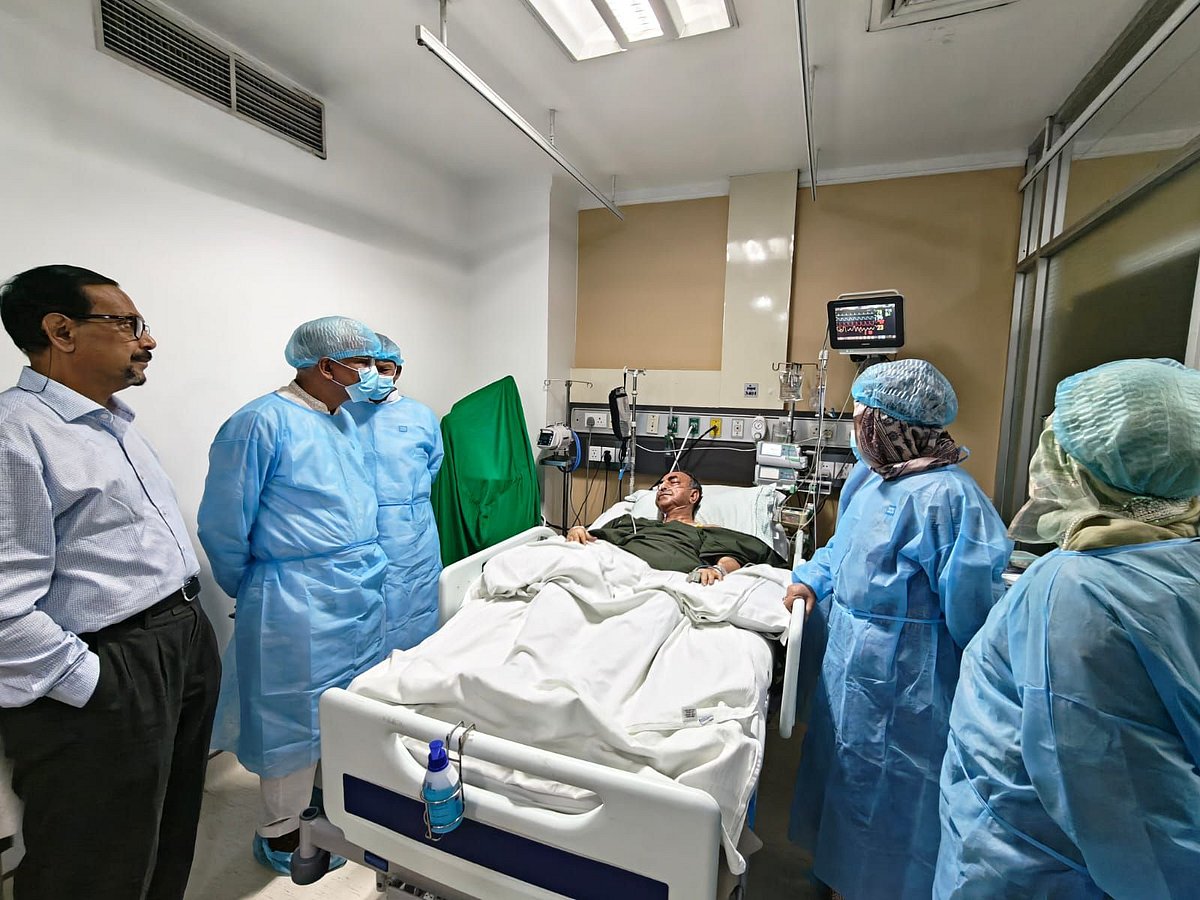 মির্জা আব্বাস বর্তমানে রাজধানীর এভারকেয়ার হাসপাতালে চিকিৎসাধীন